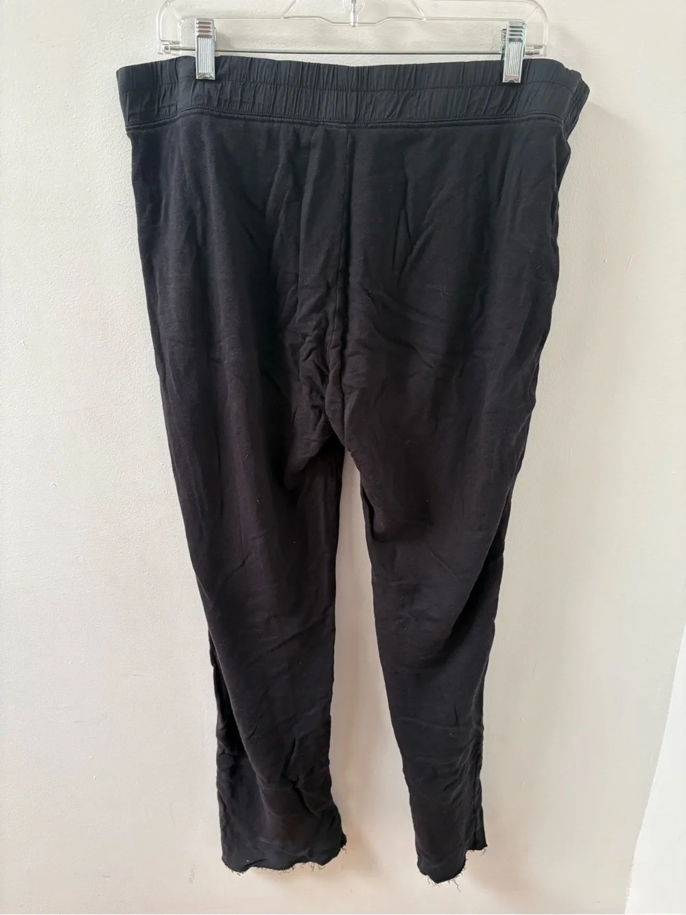 James Perse Black Drawstring Lounge Joggers